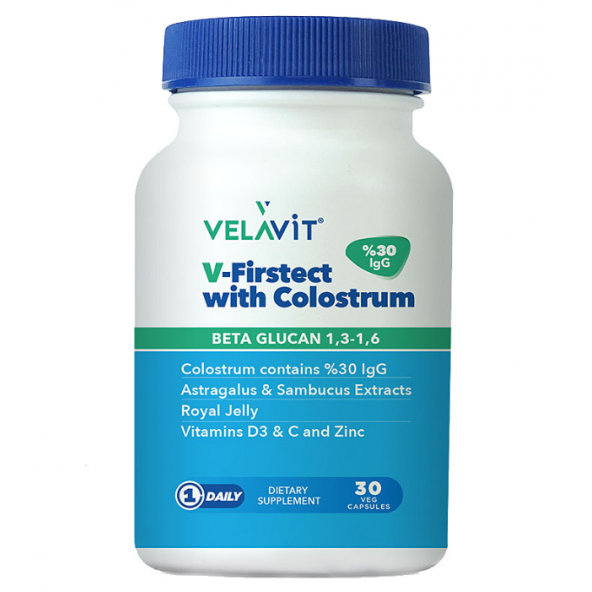 Velavit V-Firstect With Colostrum 30 Tablet ürün görseli 1