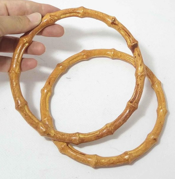 Angel Çanta Aksesuar Bambu Görünümlü Plastik Çanta Sapı ürün görseli 1