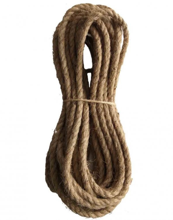 Angel Çanta Aksesuar 6 Mm 10 Metre Jüt Halat ürün görseli 1