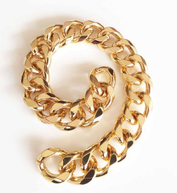 Angel Çanta Aksesuar Light Gold Renk Nice Çanta Zinciri 6Mm 22X27 (35 Cm) ürün görseli 1