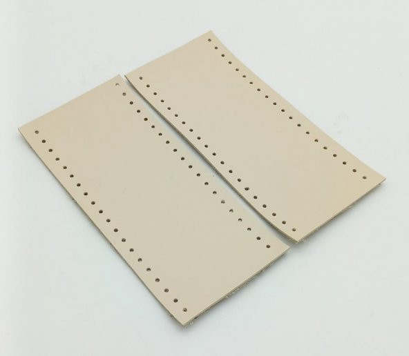 Angel Çanta Aksesuar Suni Deri Tutma Sapı Krem Simit Sap 17x7.5 Cm ürün görseli 1