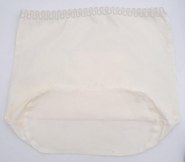 Angel Çanta Aksesuar Krem 25X12 Cm Oval Tabanlı Dikilmiş Fermuarsız Astar ürün görseli 1