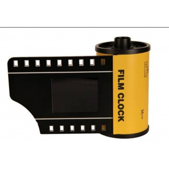 HEDİYELİK › KARIŞIK › Çark Saatler>>MKC Film Makarası Masa Saati-20*14 CM. ürün görseli 1