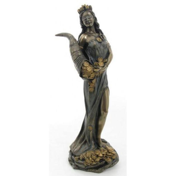 HEDİYELİK › VERONESE BİBLOLAR › Wise Adalet & Bereket-FORTUNA-11*10*29 CM. ürün görseli 1