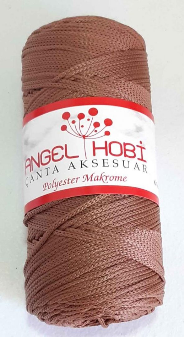 Angel Çanta Aksesuar Taba Renk Polyester Makrome ürün görseli 1