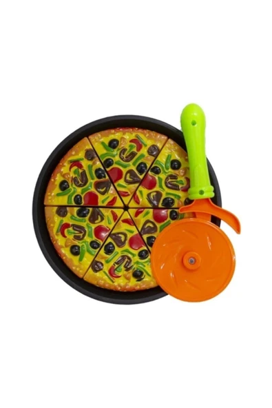 17 Parça Kartela Pizza Seti 4940 - Resim 2