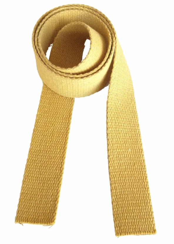 Angel Çanta Aksesuar 4 Cm Pamuklu Kolon 1 Metre Hardal Sarı ürün görseli 1