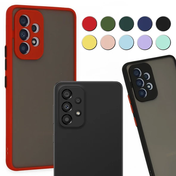 FitCase Samsung Galaxy A33 5G Montrea Silikon Arka Kapak ürün görseli 1