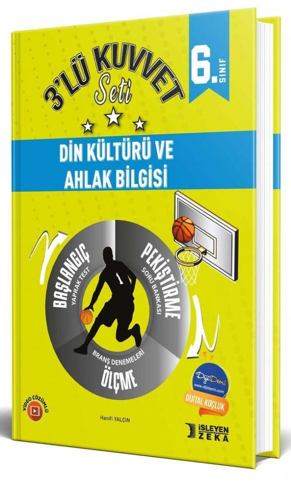 6. Sınıf Din Kültürü ve Ahlak Bilgisi 3 lü Kuvvet Serisi Seti İşleyen Zeka ürün görseli 1