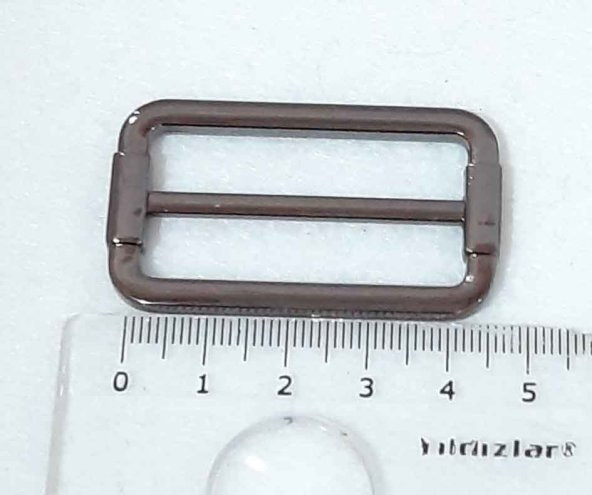Angel Çanta Aksesuar Füme Renk 4X2 Cm Ayarlama Aparatı . ürün görseli 1