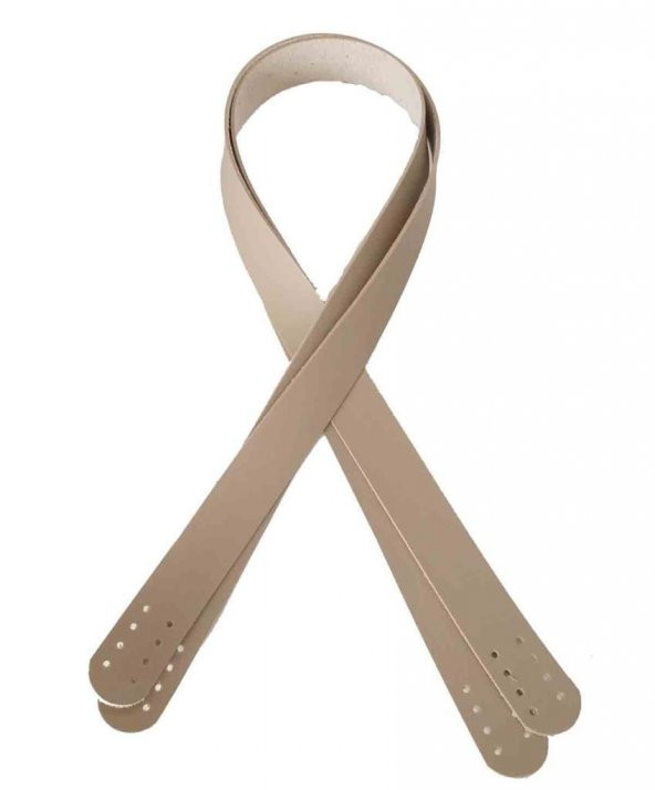 Angel Çanta Aksesuar 70X2.4 Cm Bej Renk Suni Deri Çanta Sapı ürün görseli 1