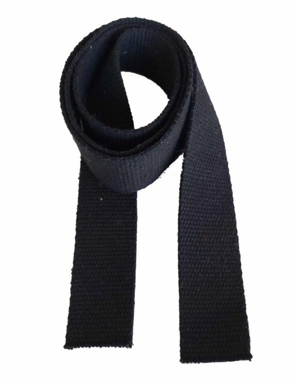 Angel Çanta Aksesuar 4 Cm Pamuklu Kolon 2 Metre Siyah ürün görseli 1