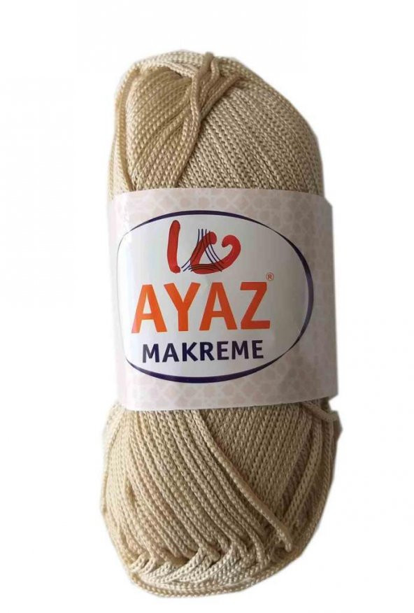 Angel Çanta Aksesuar 100 Gram Polyester Makrome No:10 Bej ürün görseli 1