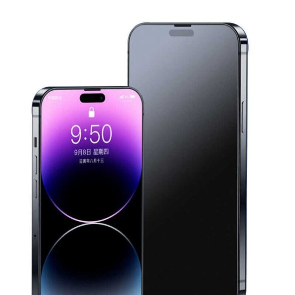 Apple iPhone 14 Pro Max Davin Mat Seramik Ekran Koruyucu - Resim 9