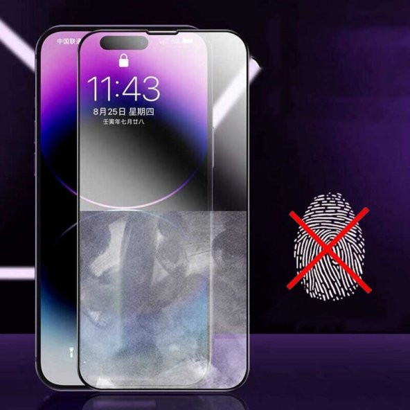 Apple iPhone 14 Pro Davin Mat Seramik Ekran Koruyucu - Resim 4