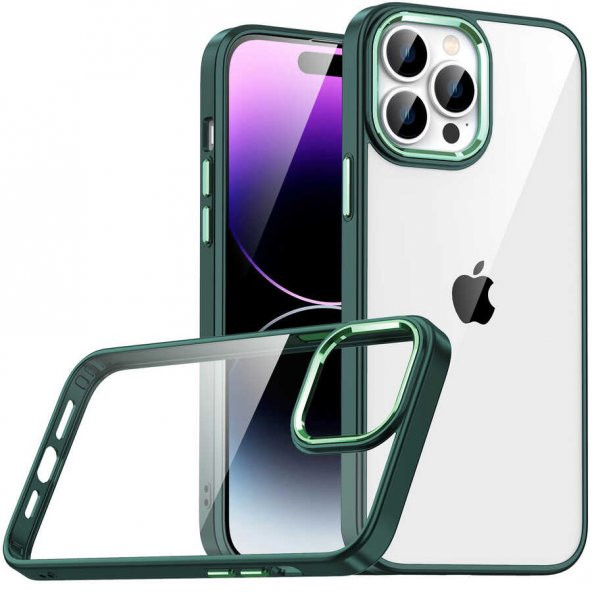 Apple iPhone 14 Pro Kılıf Zore Flora Kapak - Resim 7