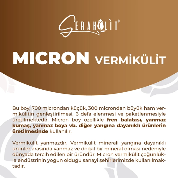 Serakülit Vermikülit - Micron 10 Litre - Resim 2