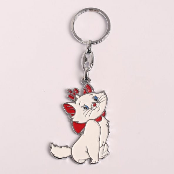 KEDİ TASARIMLI METAL ANAHTARLIK/MDL-432 ürün görseli 1