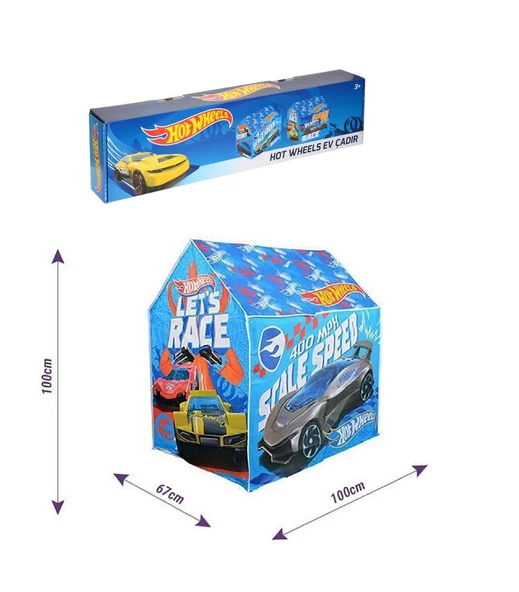 67x100x100 cm Hot Wheels Oyun Çadırı 1847 ürün görseli 1