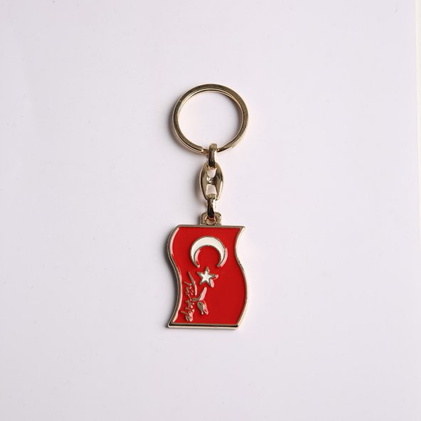 TÜRKİYE TÜRK BAYRAĞI ANAHTARLIK676/MDL-793 ürün görseli 1