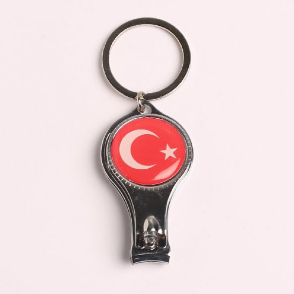 TIRNAK MAKASLI AÇACAKLI ANAHTARLIK-ÇELİK/MDL-989 ürün görseli 1