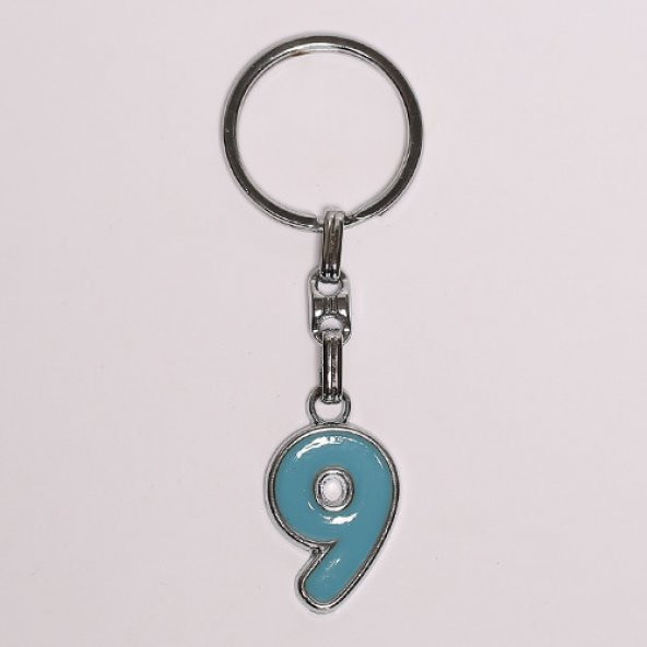 AÇIK MAVİ ÇELİK ANAHTARLIK-MODEL-8198/MDL-1057 ürün görseli 1