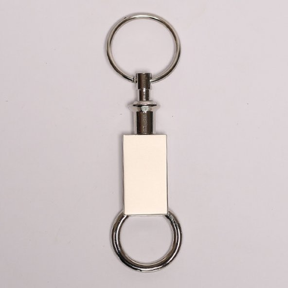 ÇELİK GÜMÜŞ RENGİ ANAHTARLIK/MDL-1710 ürün görseli 1