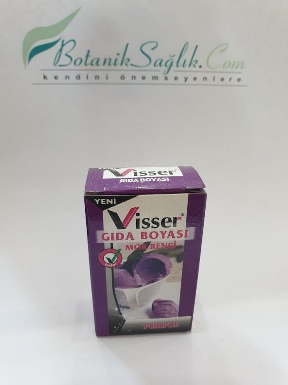 Visser Toz Gıda Boyası (9gr) MOR ürün görseli 1