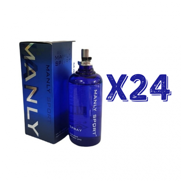 Manly Sport EDC 125 Ml Erkek Parfüm 24 Adet ürün görseli 1
