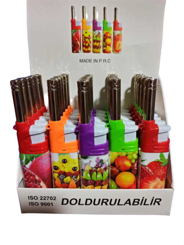 hagiki (25 Adet) Kısa Ocak Çakmağı Manyetolu Doldurulabilir Çakmak (25 Adet) ürün görseli 1