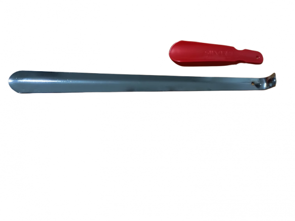 hagiki (2Lİ Set) 50 CM Krom Çelik Ayakkabı Çekeceği VE 18CM Plastik Kerata (2Lİ Set) ürün görseli 1