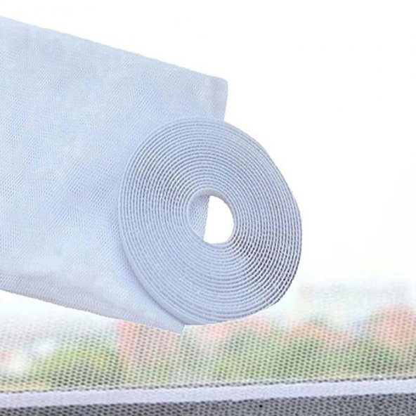hagiki Pencere Sinekliği Tül Perde Cırt Bantlı Kolay Kurulum Sineklik 75X125 cm Tek Kanat (5 Adet) ürün görseli 1