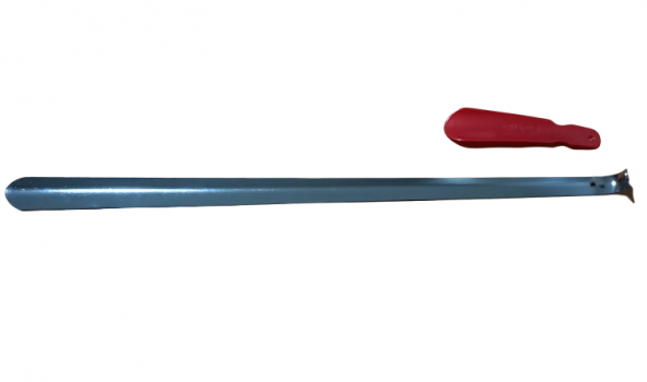 hagiki (2Lİ Set) 75 CM Krom Çelik Ayakkabı Çekeceği VE 18CM Plastik Kerata (2Lİ Set) ürün görseli 1