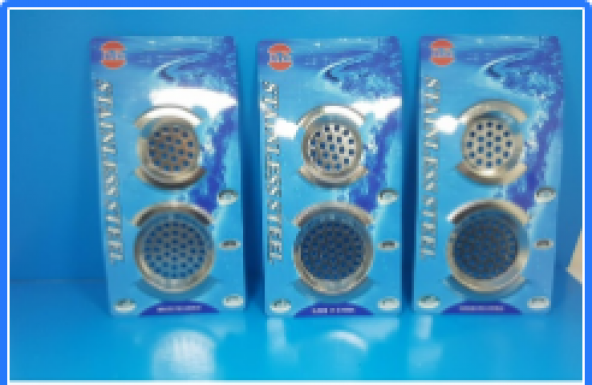 gik 2li lavabo Süzgeci Çelik Süzgeç ürün görseli 1