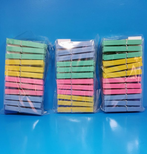 gik plastik mandal 24 adetli ürün görseli 1