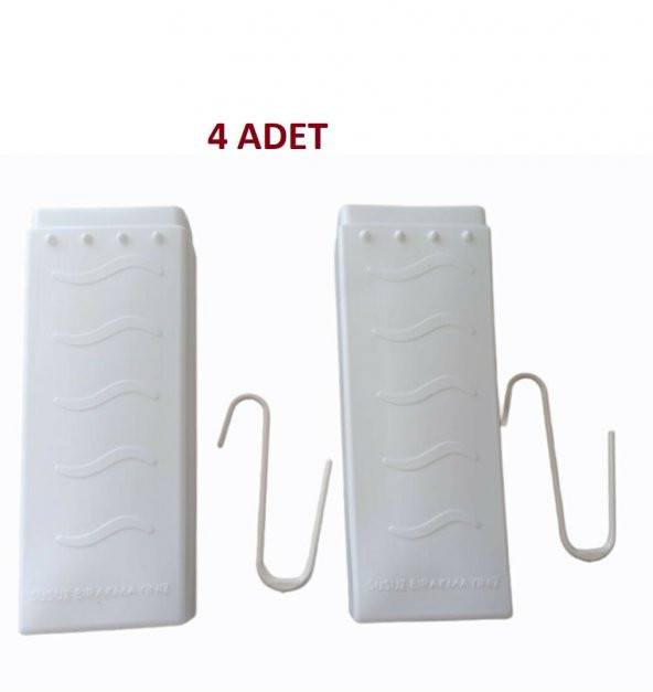 hagiki (4 Adet) Kalorifer Peteği Suluğu Ve Askı Aparatı Doğalgaz Petek Suluğu (4 adet) ürün görseli 1
