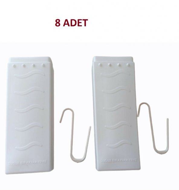 hagiki (8 Adet) Kalorifer Peteği Suluğu Ve Askı Aparatı Doğalgaz Petek Suluğu (8adet) ürün görseli 1