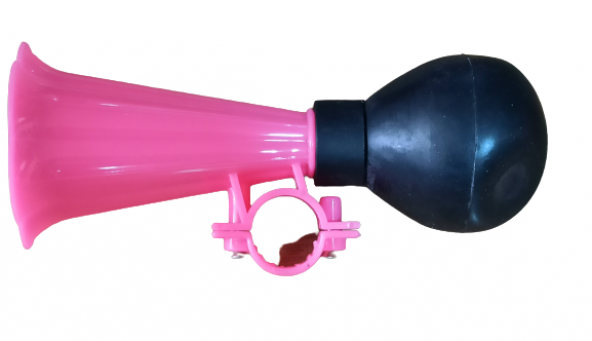 hagiki  Pompalı Bisiklet Kornası Tek Hunili Havalı Korna Pembe ürün görseli 1