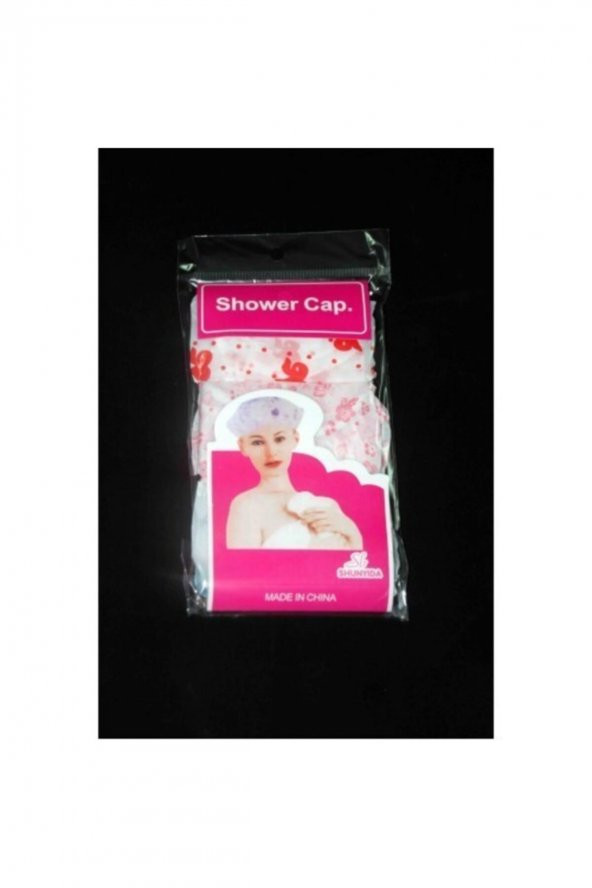 hagiki (6adet) 3lü Duş Bonesi Saç Bonesi (6adet) - Resim 2
