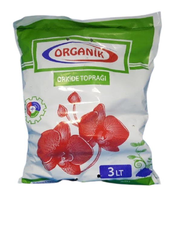 gik Organik Orkide Toprağı 3 Litre Doğal Torf Toprak Orkide Çiçeği İçin Özel Toprak ürün görseli 1