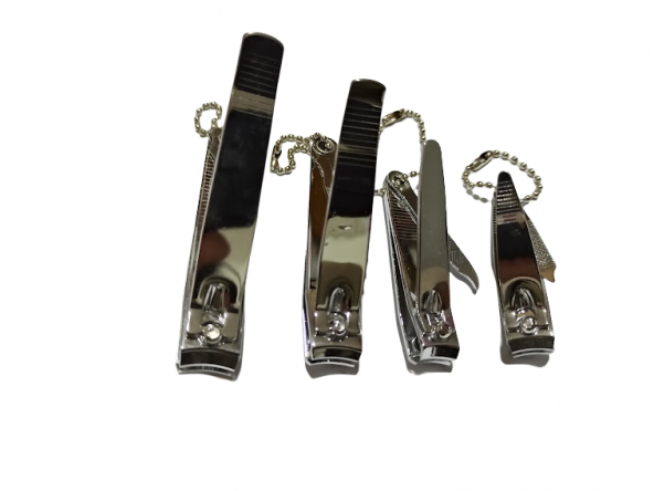 hagiki(4 lü Set) Tırnak Makası Yüksek Kaliteli Çelik Küçük,Orta, Büyük,Battal Boy Tırnak Makası Seti ürün görseli 1