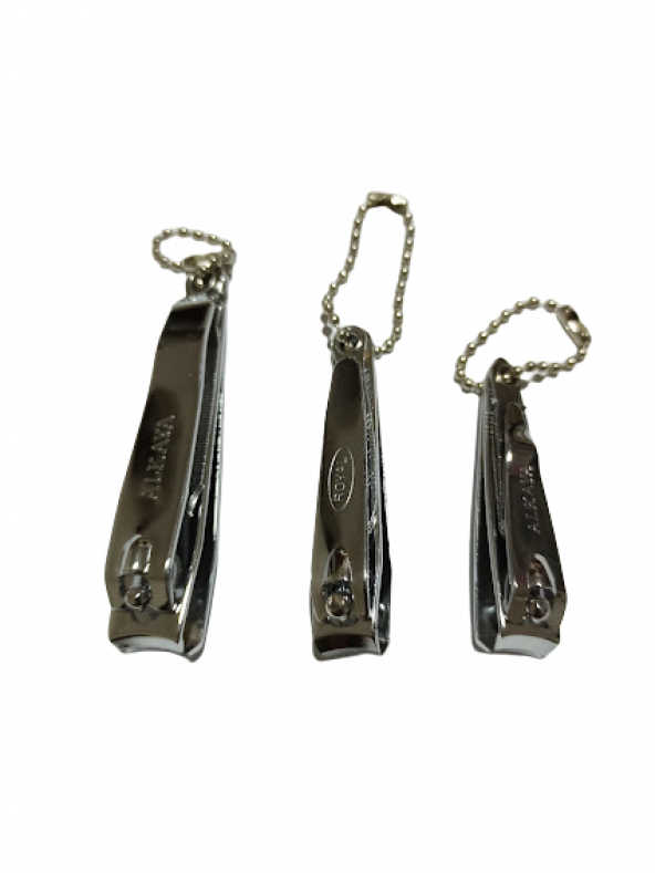 hagiki (3 lü Set) Tırnak Makası Yüksek Kaliteli Çelik Küçük , Orta Ve Büyük Boy Tırnak Makası Seti ürün görseli 1