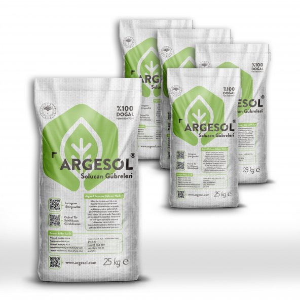 Argesol Tarım 125 Kg Solucan Gübresi ürün görseli 1