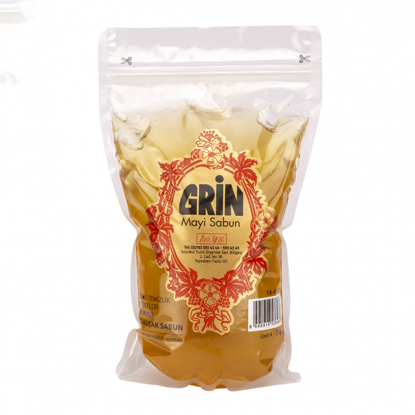 GRİN 1 kg Ekolojik Arap Sabunu (Kilitli Poşet) ürün görseli 1