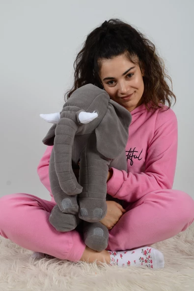 Sevgilinize Özel 90 cm Uyku Arkadaşım Uyku Fili ürün görseli 1