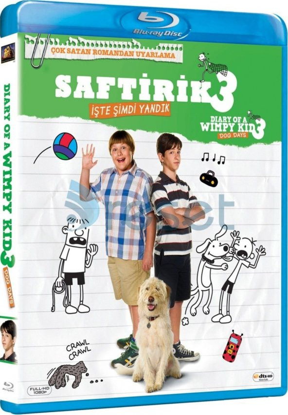 Diary Of A Wimpy Kid Saftirik 3 İşte Şimdi Yandik Blu-Ray TİGLON ürün görseli 1