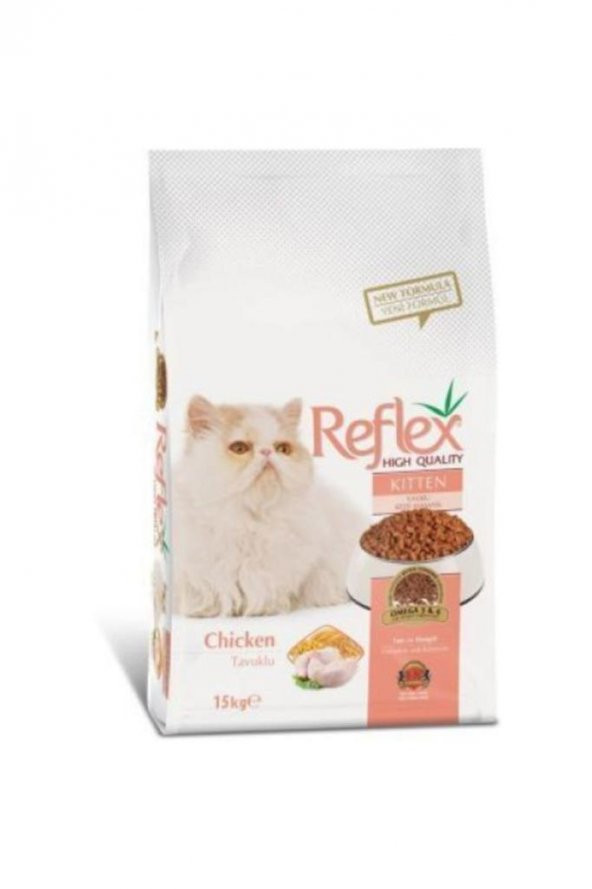 Reflex Reflex Tavuklu Yavru Kedi Maması 15 Kg ürün görseli 1