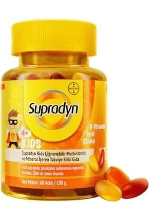 Supradyn Kids 60 Tablet ürün görseli 1