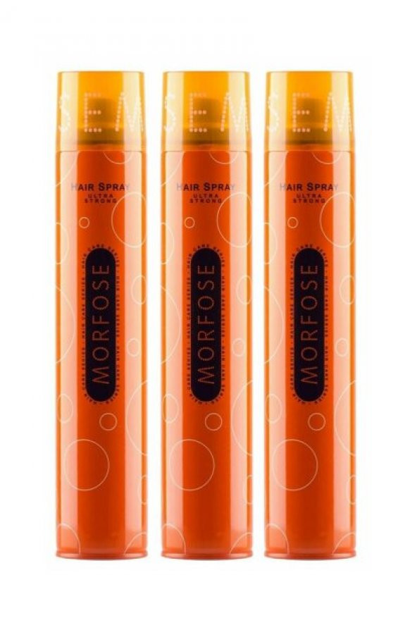 Morfose Ultra Strong Saç Spreyi 3 X 400 ML ürün görseli 1