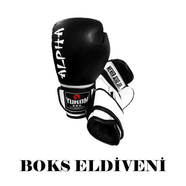 Desfabe Boxing Star 120x32 Cm Zincirli Boks Kum Torbası Siyah+Eldiven - Resim 3